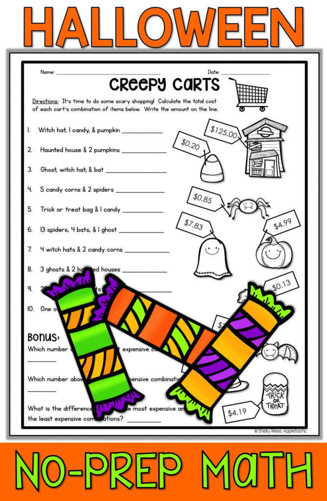 Free Printable Halloween Worksheets Hot Sex Picture