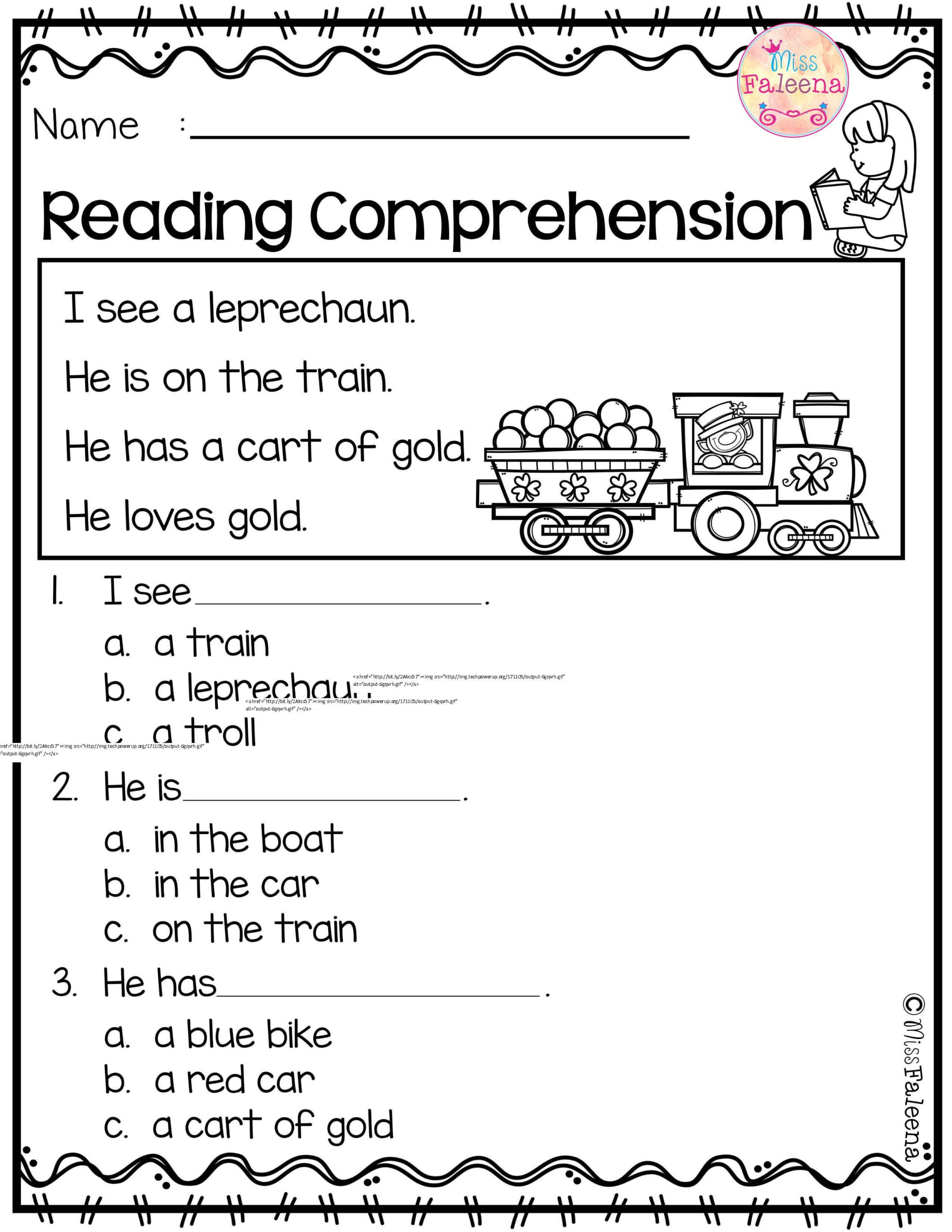 Kindergarten Reading Printable Worksheets Printable Worksheets