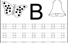 Printable Letter B Worksheets For Kindergarten Preschoolers