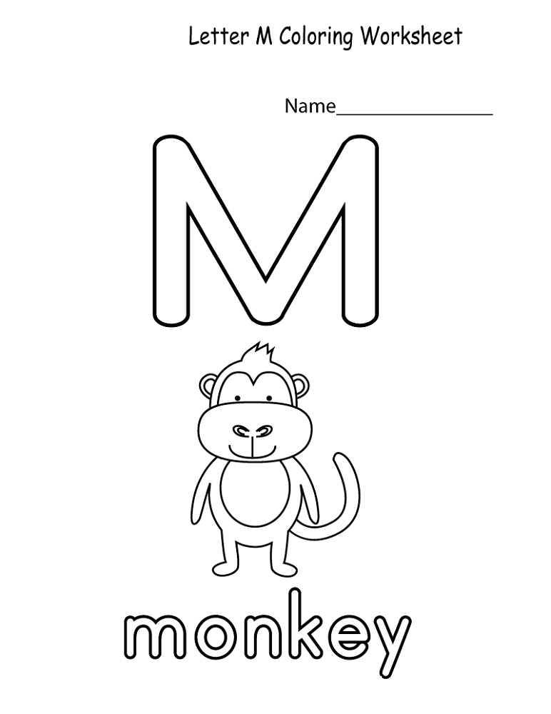 Free Printable Letter M Worksheets Resume Sample Takes Good Care Of You