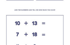 Math Worksheets Printable For Free MUDDOO