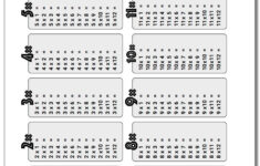 Multiplication Table