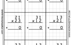 Multiplication Worksheets On Grid Paper PrintableMultiplication