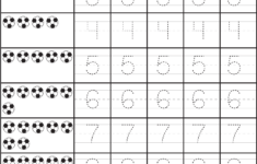 Number Tracing 1 Worksheet FREE Printable Worksheets Worksheetfun