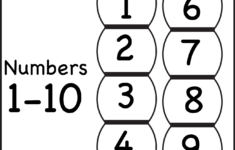 Number Tracing 1 10 Worksheet Free Printable Worksheets Free