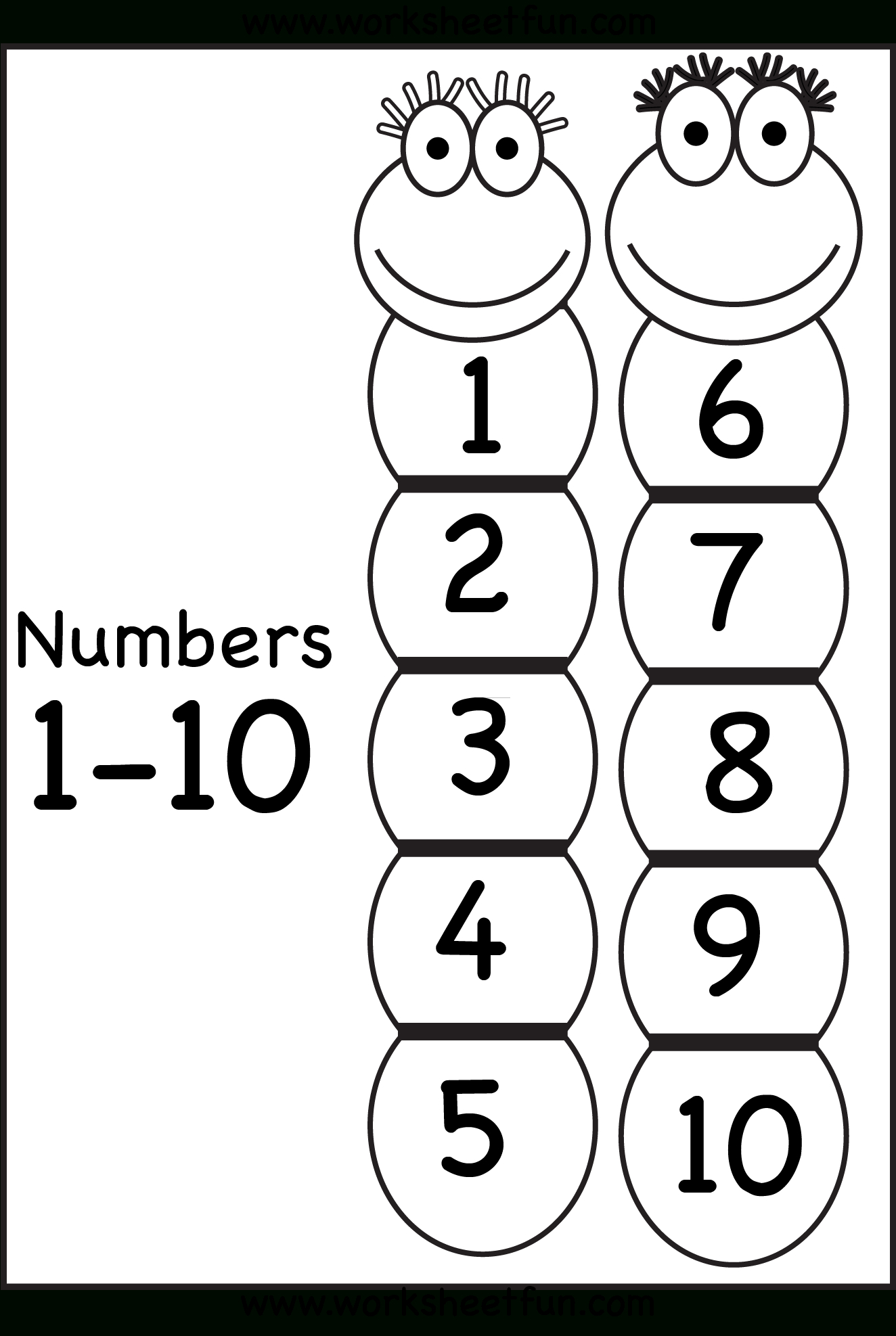 Number Printable Worksheets Printable Worksheets