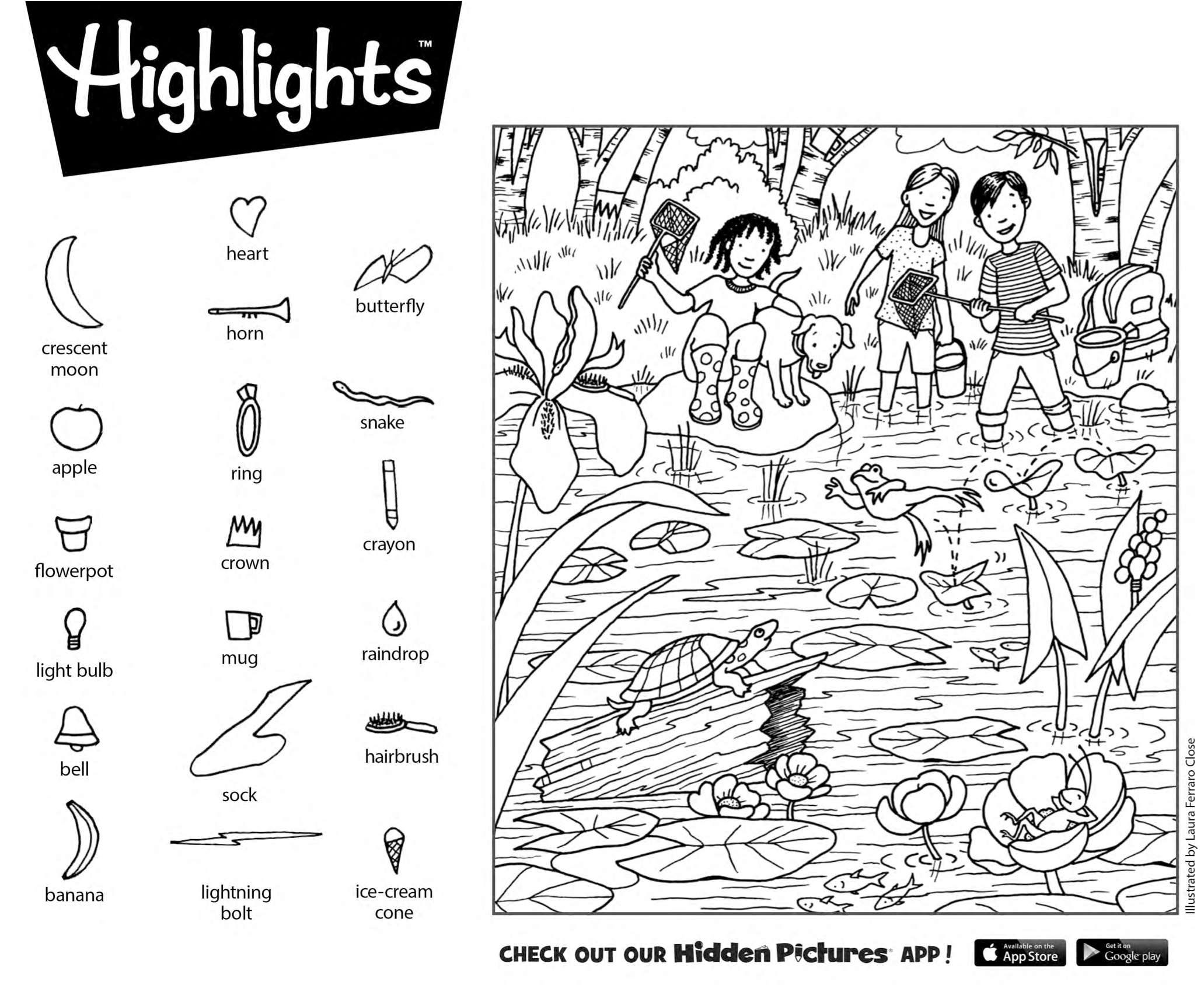 Download This Free Printable Hidden Pictures Puzzle From Highlights For 