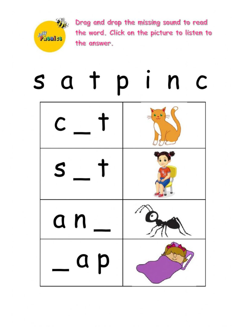 phonics printable worksheets uk Printable Worksheets
