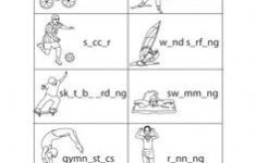 Physical Education Printable Worksheets Pdf Learning How To Read