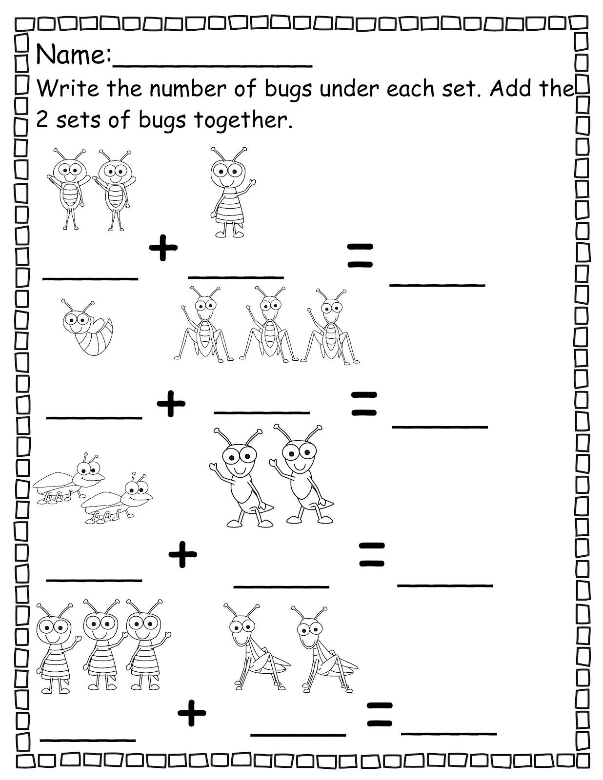 Free Printable Pre K Math Worksheets Learning How To Read