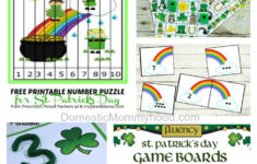 Free Preschool Kindergarten St Patrick 39 s Day Printables Domestic