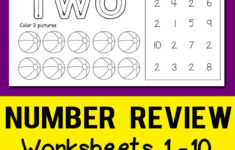 Number Review Worksheets Totschooling Toddler Preschool