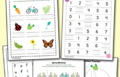 FREE SPRING PRINTABLES PACK FOR PRESCHOOL instant Download Free