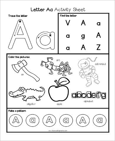 FREE 9 Sample Printable Preschool Worksheet Templates In MS Word PDF