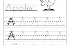 A B C Tracing Worksheets Learning Printable