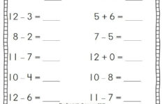 Addition And Subtraction Within 10 Worksheets Worksheet Hero