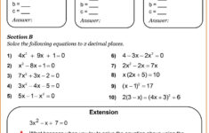 9th Grade Algebra 1 Printable Worksheets Algebra Worksheets Free Download