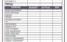 Great Budget Worksheet Free Budgeting Printable To Help You Learn To