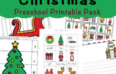 Free Printable Christmas Worksheets Fun With Mama