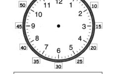 Blank Clock Face Worksheets Activity Shelter