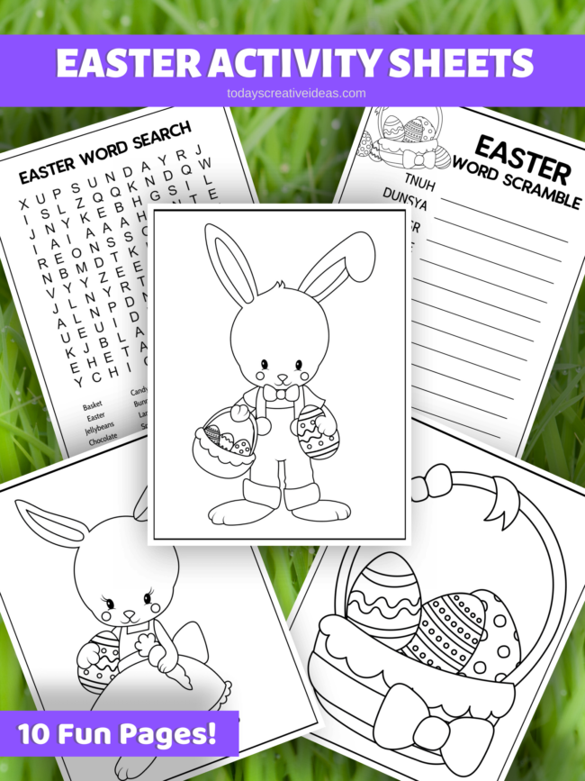 Easter Printables Activity Pack Today 39 s Creative Ideas
