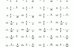 Equivalent Fractions Worksheet