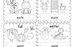 Four Seasons In Spanish Worksheet Free Printable Digital PDF