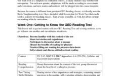 006 Essay Example Ged Practice Test Printable Worksheets 108850