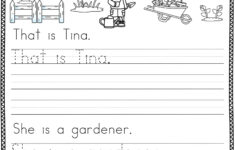 Writing Simple Sentences Worksheets 1st Grade Writing Worksheets Free