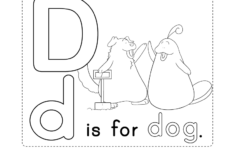 Letter D Alphabet Activity Worksheet Doozy Moo