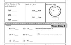 2nd Grade Daily Math Worksheets