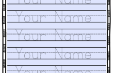 Print Your Own Name Tracing Worksheets Dot To Dot Name Tracing Website