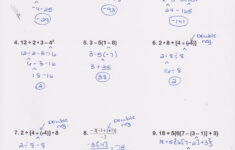 Order Of Operations Questions And Answers Livinghealthybulletin