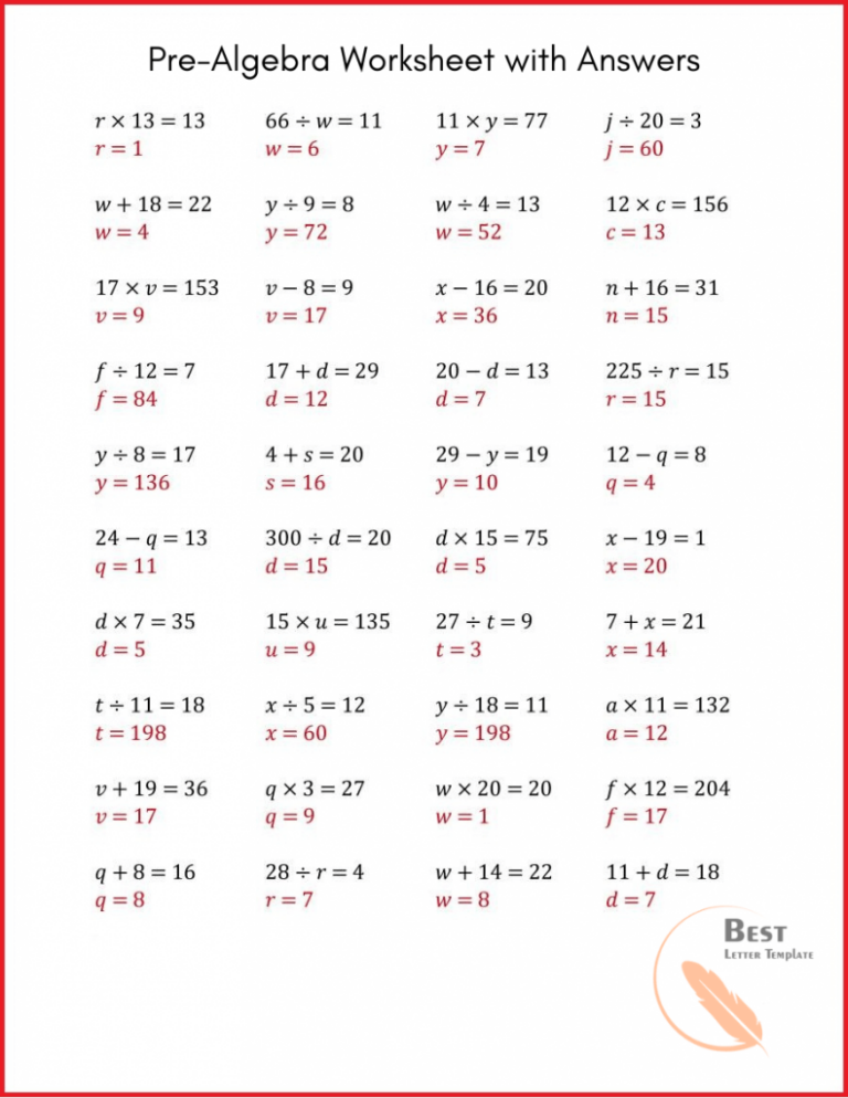 free-printable-pre-algebra-worksheets-with-answer-key-printable