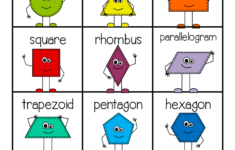 Amazing Shapes And Colors Worksheets For Kindergarten Pdf Literacy