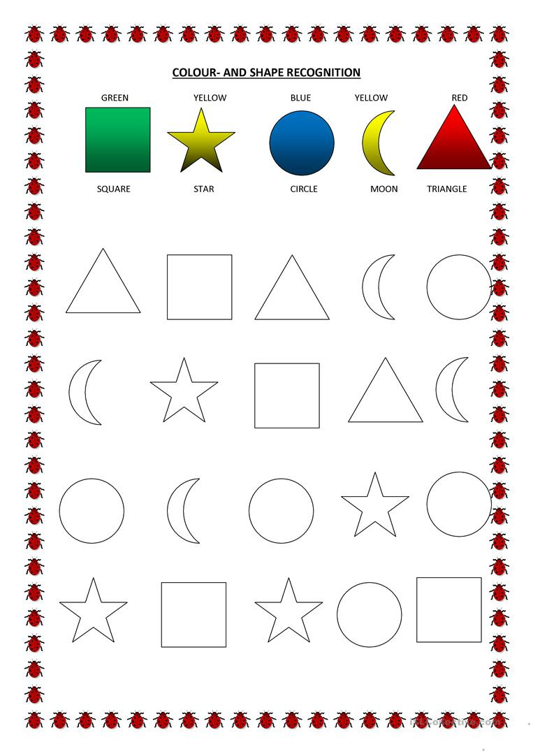 Shapes Worksheet Free ESL Printable Worksheets Made By Teachers