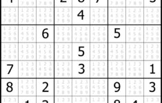 Free Printable Sudoku Blank Sheets Sudoku Printable