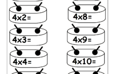 Multiplication Table Worksheet Multiplication Charts Printables