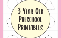 10 Best 3 Year Old Preschool Printables Printablee