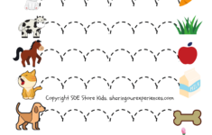 Pre Writing Worksheets PDF Preschoolers 3 Year Olds Downloadable