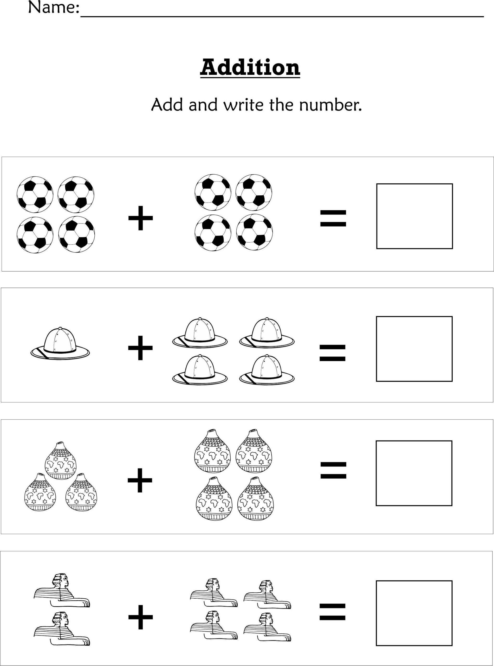 Printable Math Worksheets For 4 Year Olds Learning How To Read