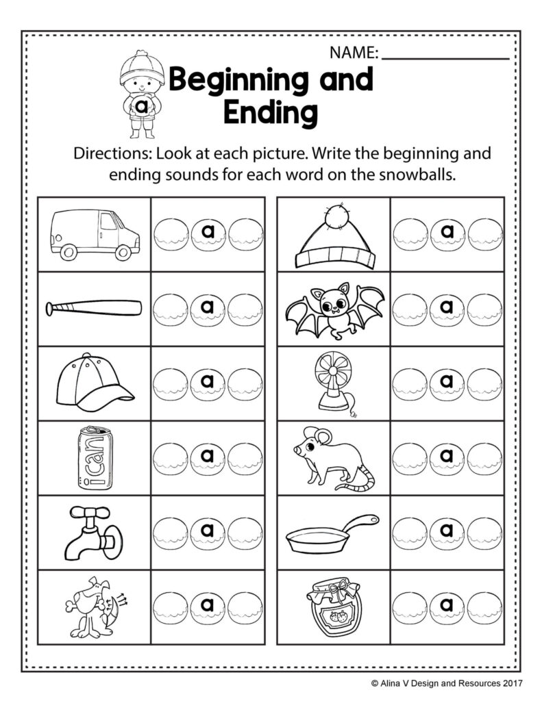 printable worksheets for kindergarten letters | Printable Worksheets