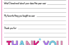 Celebrate Teacher Appreciation Week With These Free Printables