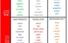 Teacher Resource 3A Vocabulary Worksheet Free ESL Printable