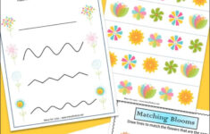 Free Spring Preschool Worksheets Mess For Less