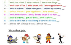 Who Am I Jobs English ESL Worksheets For Distance Learning And