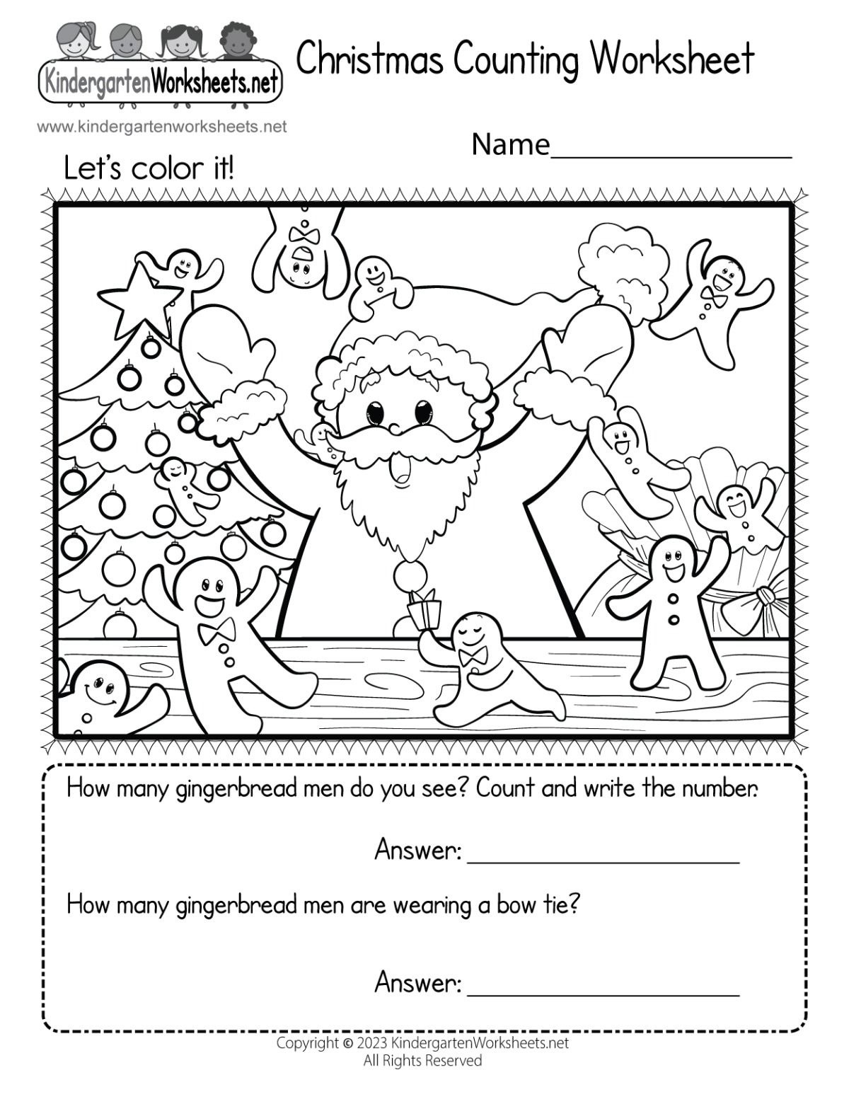 110 Christmas Activities And Worksheets Ideas | Christmas inside Free Printable Christmas Kindergarten Worksheets