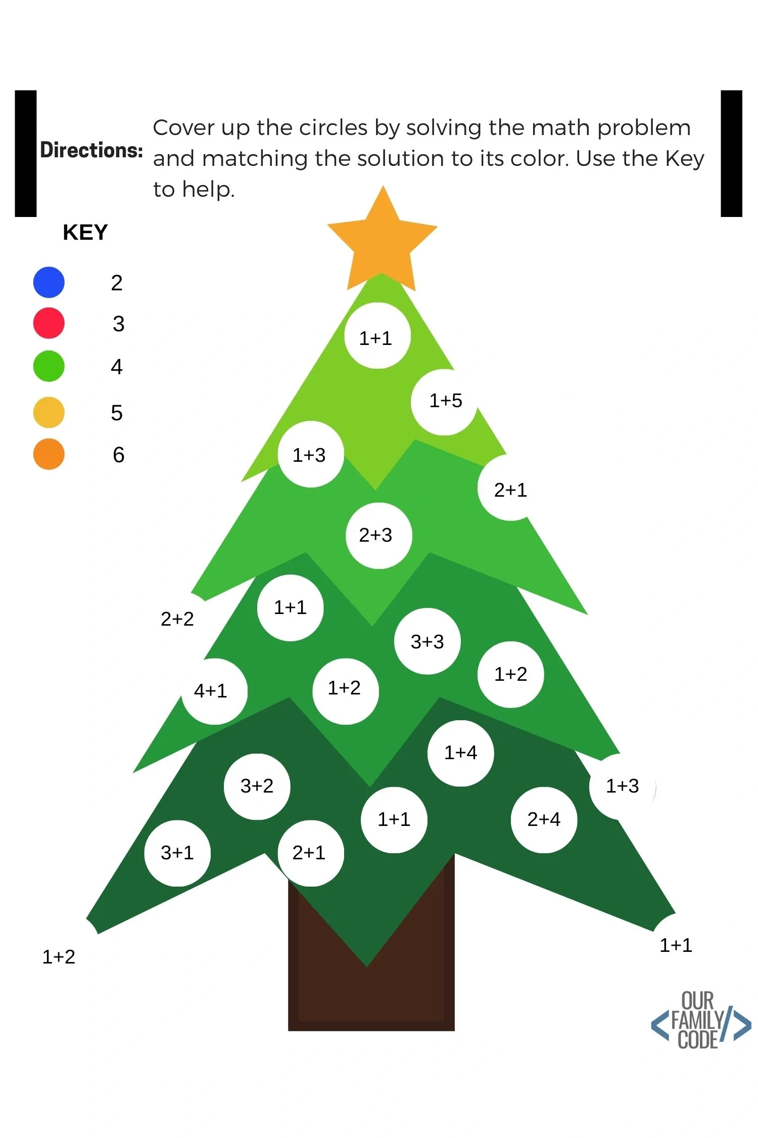 12 Days Of Free Christmas Worksheets For Kids! - Our Family Code inside 12 Days Of Christmas Math Worksheet Answers