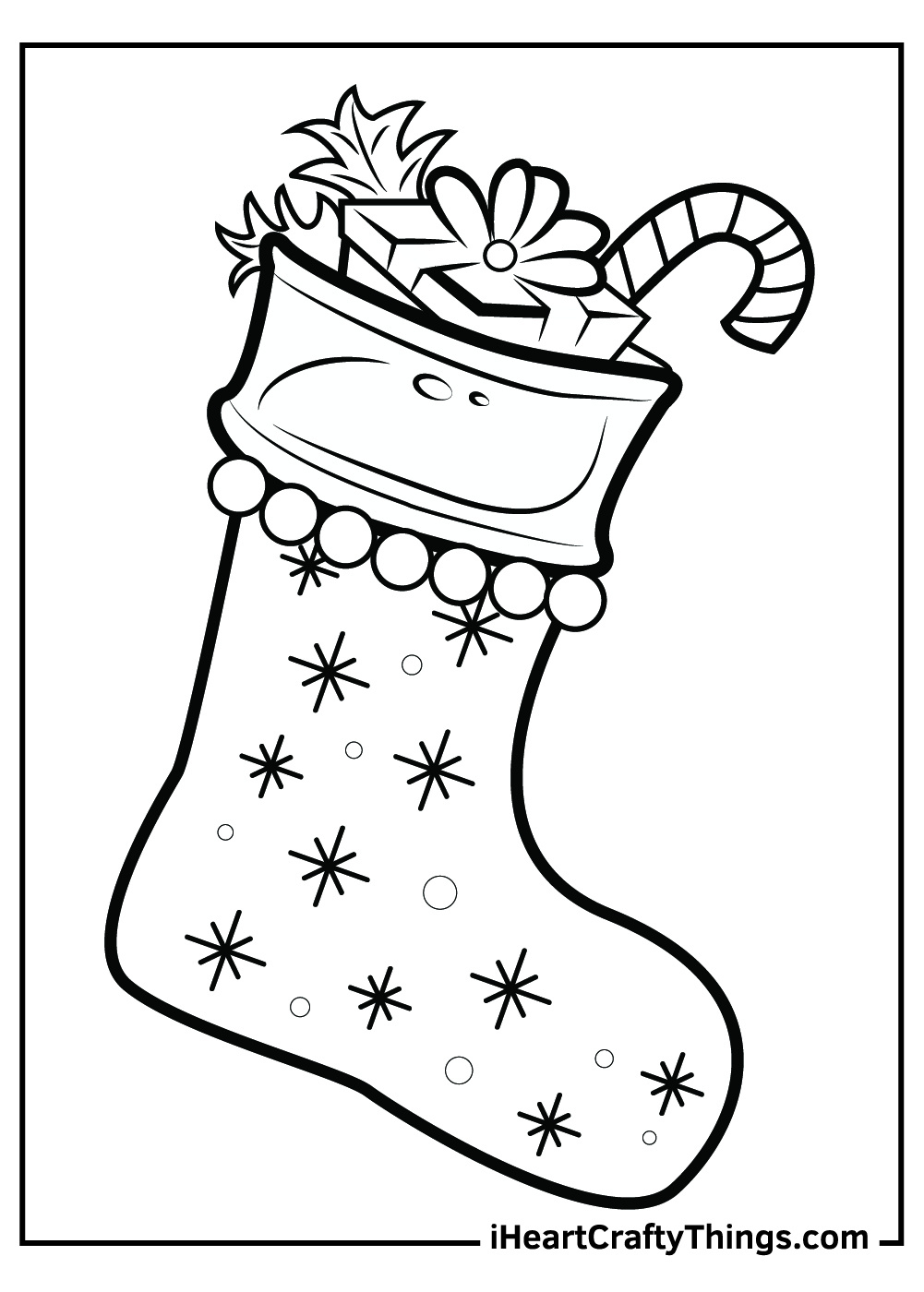 25 Christmas Stocking Coloring Pages (100% Free Printables) regarding Christmas Stockings Worksheets