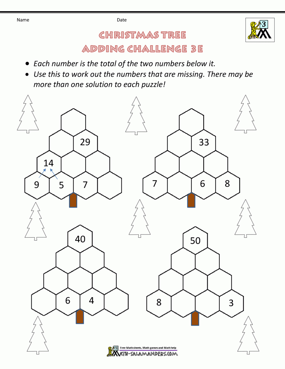 3Rd Grade Christmas Math Worksheets inside Christmas Worksheets 3Rd Grade